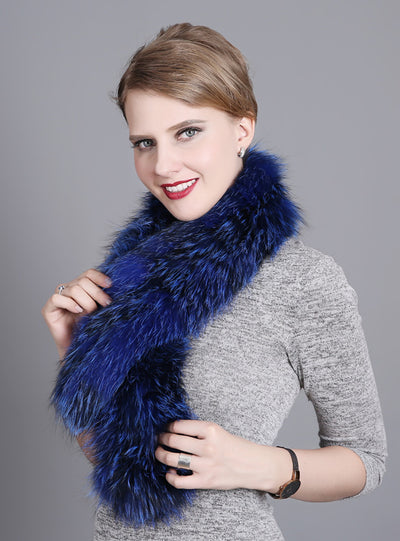 Warm Fur Scarf Fox Fur Scarf