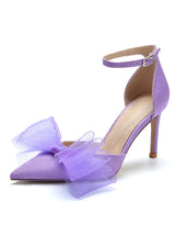 Women's Stilettos Bow High Heels Sandals