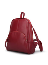 Women Leather Backpack Students' Backpacks 