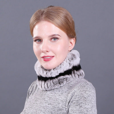 Winter Rex Fur Scarf Female Fur Scarf
