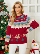 Women Christmas Day Deer Sweater