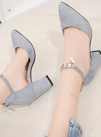 Toe Pumps Dress Shoes High Heels Boat 