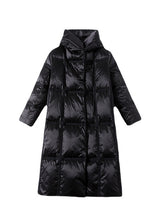 White Duck Down Loose Long Winter Coat