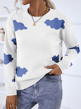 Women Cloud Turtleneck Sweater