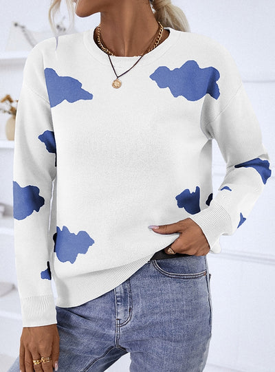 Women Cloud Turtleneck Sweater