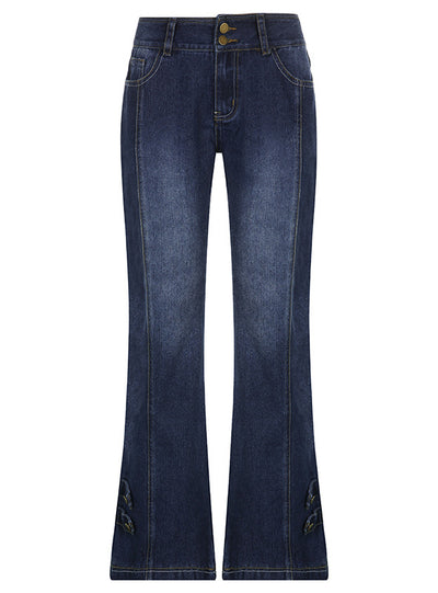 Women High Waist Jeans Pant