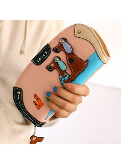 Cartoon Dog Women Purse Bag Designer Wallets