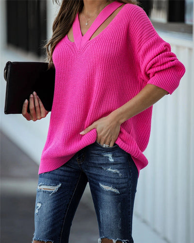Women Pulovers Sweaters Boho Holiday Knitwear Sweater