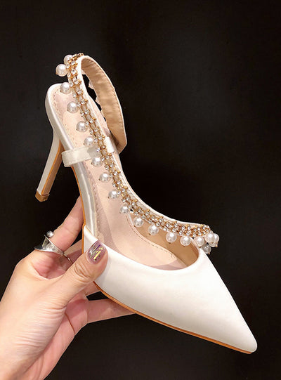 High-heeled Rhinestones Diamonds Shoes