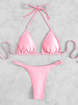 Crystal Diamond Thong Beach Bikini