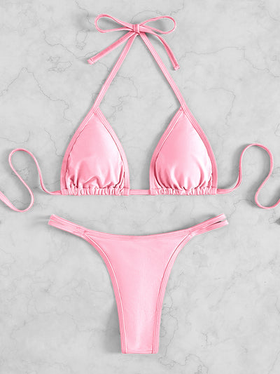 Crystal Diamond Thong Beach Bikini