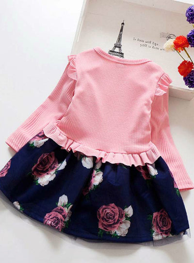 Girls Floral Clothes Children Girl Dress