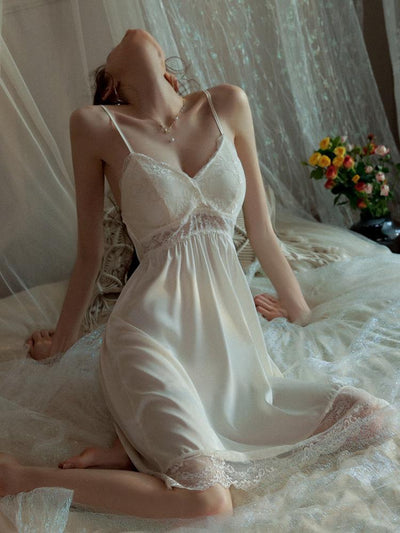 Sexy Pajamas Mesh Loose Sling Pajamas