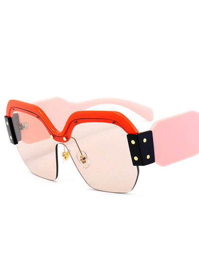 Luxury Italy Brand Designer Square Sunglasses