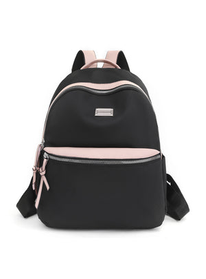Oxford Cloth Contrasting Ladies' Backpack