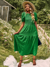 Women Bohemian Leisure Vacation Dress