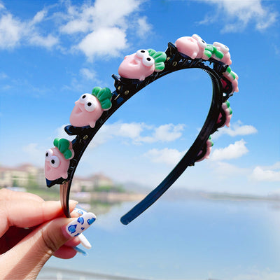 Cute Flower Hair Band for Girls Child Hair Clip