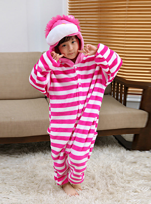 Sleepwear Cheshire Cat Pajamas Kids Onesie Animal 