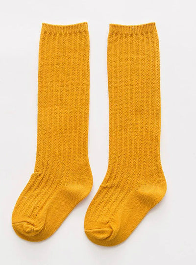 Kids Long Socks Knee High toddler Girls Boot 