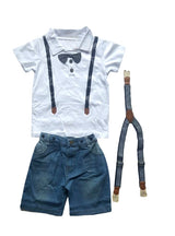 Boys Clothing Sets Shirt + Jeans 2pcs Boys Suits 