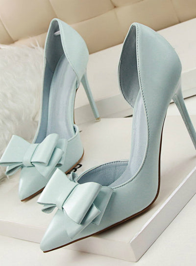 Women Pumps High Heels Shoes Sweet Shoes 