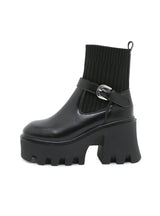 Socks Waterproof Platform High Hheel Thick Bottom Boots