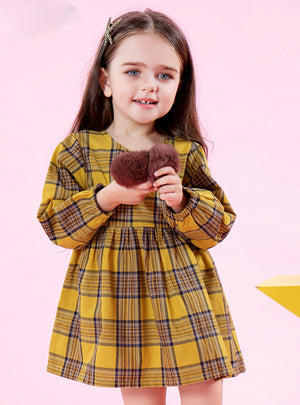 Long Sleeve Flowers Printing Design for Children