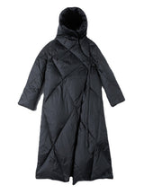 Thick White Duck Down Outdoor Long Down Jacket