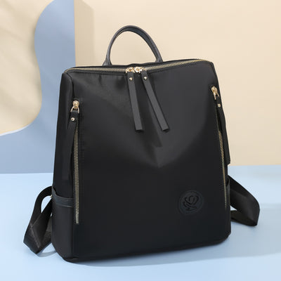 Women's Waterproof Oxford Simple Backpack