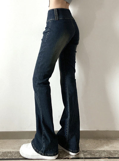 Retro Slim Hip-lifting Slim Jeans