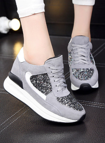 Sneakers Wedges Female Flats Creepers Platform 