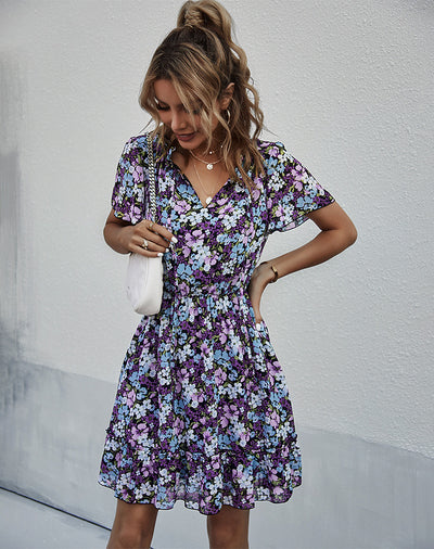 Women Leisure Print Dress