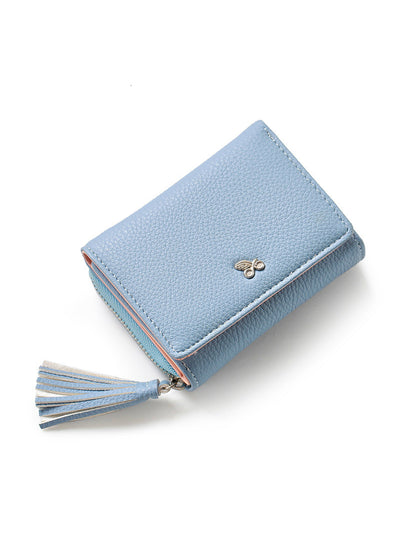 Zipper&Hasp Women Wallet Coin Card Cash