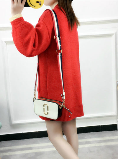 Long Sleeved Cardigan Long Thick Sweater Women