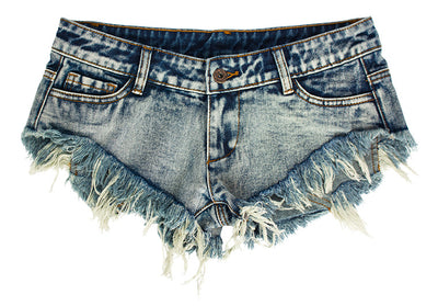 Summer Beach Shorts Low Waist Jeans