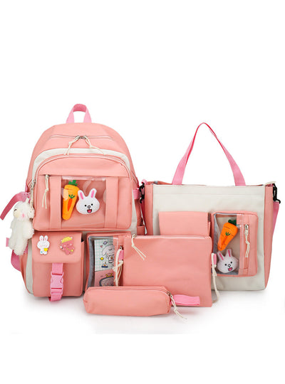 Student Large-capacity Backpack Set