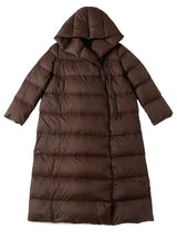 Thick and Long Ankle Knee-length Down Jacket