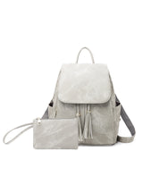 Women Tassel Backpack Girl