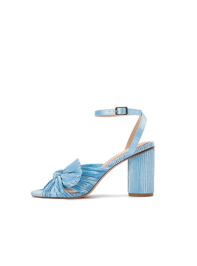 Thick-heeled Bow Fairy Sandals