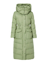 Thick Hooded Loose Coat White Duck Down Jacket