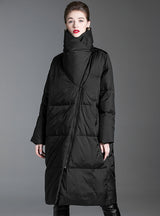 Winter Thickened White Duck Down Coat