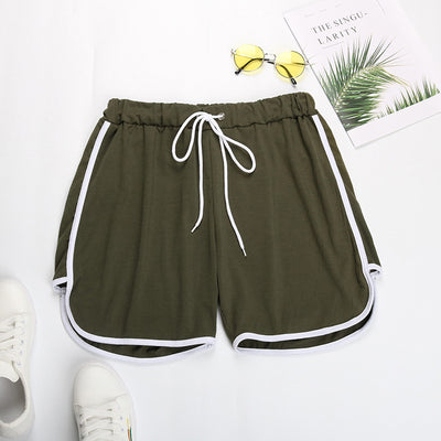 Women's Elastic Wide-leg Pants Shorts