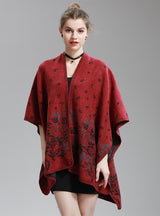 Shawl Long Knitted Cardigan Woolen Coat