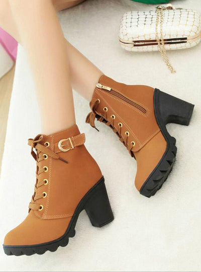 Snow Boots Warm Rough With Women's Boots