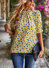 Women's Holiday Print Shirt Top