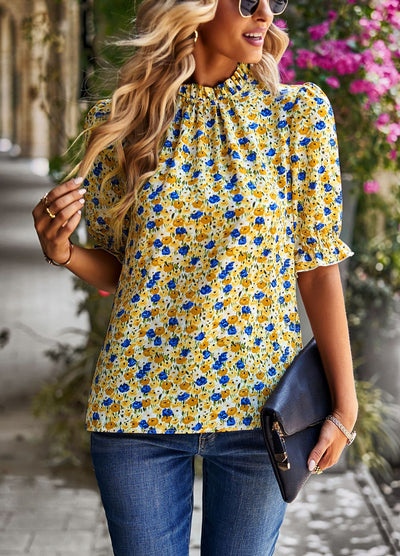 Women's Holiday Print Shirt Top