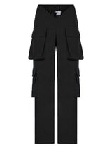 Hip-hop Straight Big Pockets Pants