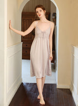 Palace Ice Silk Suspender Skirt Dress
