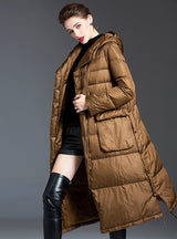 Padded Loose Hooded Down Jacket