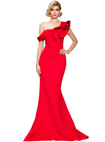 Space Cotton Tail Fishtail Toast Dress Girl